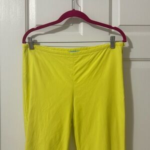J. McLaughlin new yellow skinny pants, size 8